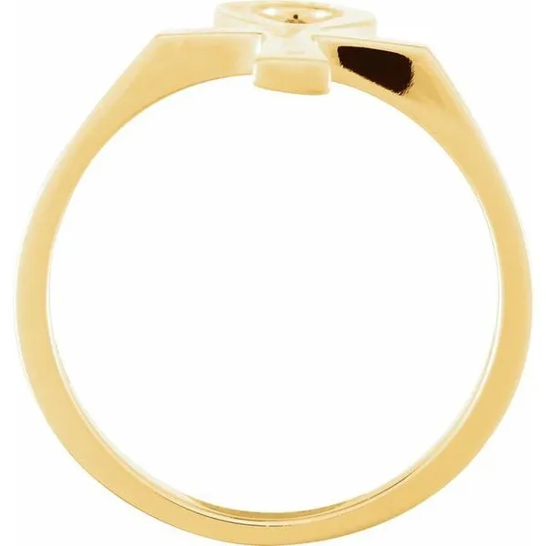 Ankh Ring Image 2 D'Errico Jewelry Scarsdale, NY