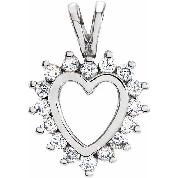 Heart Pendant James Wolf Jewelers Mason, OH