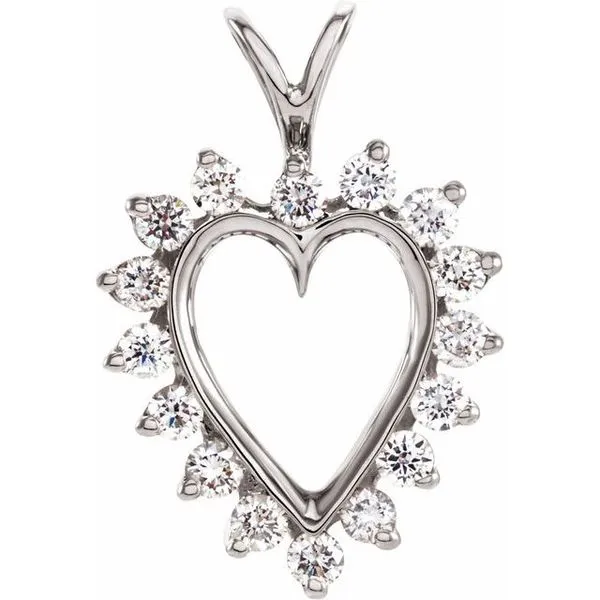 Heart Pendant James Wolf Jewelers Mason, OH