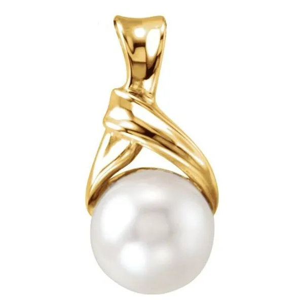 Pearl Freeform Pendant Woelk's House of Diamonds Russell, KS