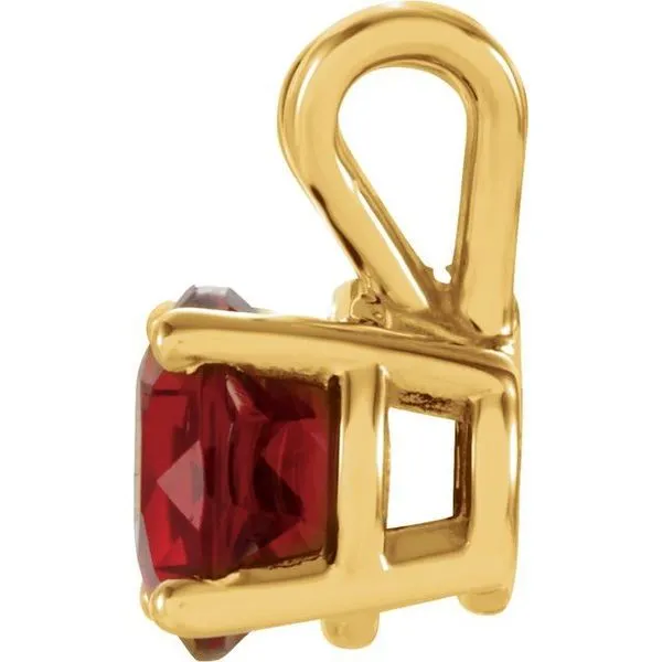 Solitaire Pendant Image 2 Diny's Jewelers Middleton, WI