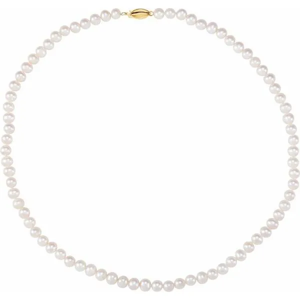 Panache® Pearl Necklace Image 2 The Diamond Shop, Inc. Lewiston, ID