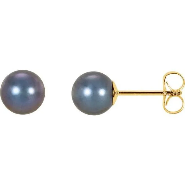 Panache® Pearl Stud Earrings Linwood Custom Jewelers Linwood, NJ