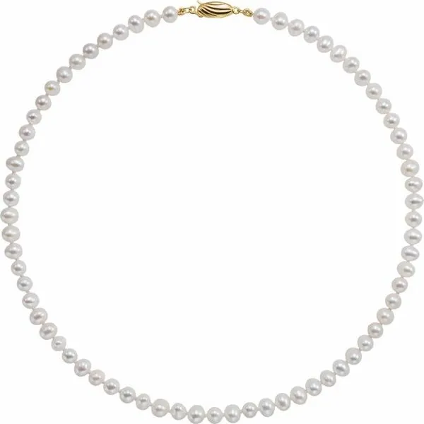 Panache® Pearl Necklace Image 2 Delfine's Jewelry Charleston, WV