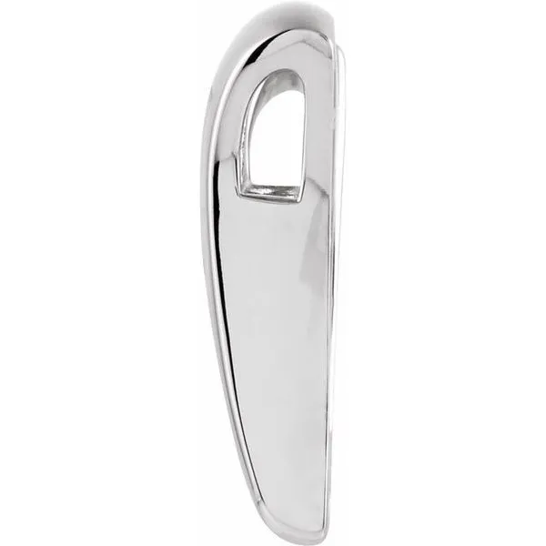 Three-Stone Slide Pendant Image 2 Henry B. Ball Jewelers Canton, OH