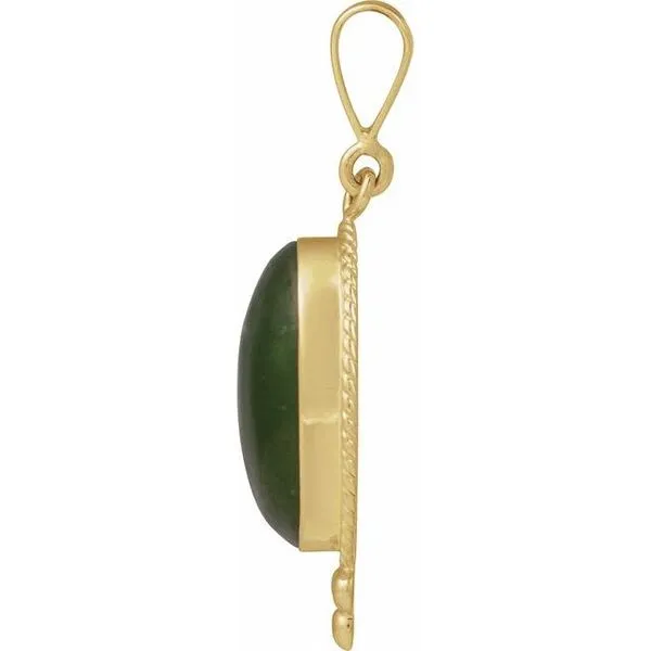 Cabochon Pendant Image 2 Henry B. Ball Jewelers Canton, OH