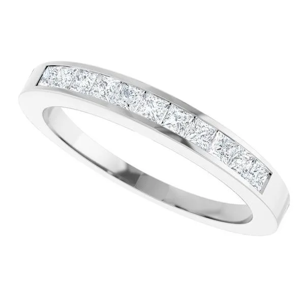 Channel-Set Anniversary Band Image 5 Allain's Jewelry New Iberia, LA