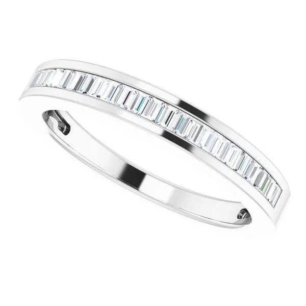 Channel-Set Anniversary Band Image 5 Grayson & Co. Jewelers Iron Mountain, MI