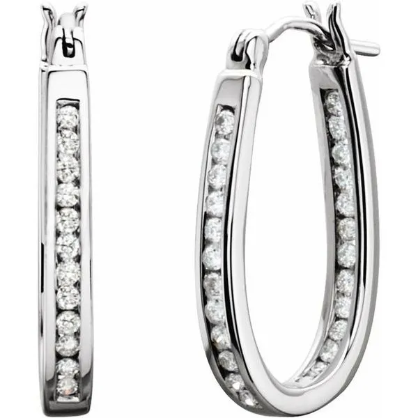 Inside-Outside Hoop Earrings James Wolf Jewelers Mason, OH
