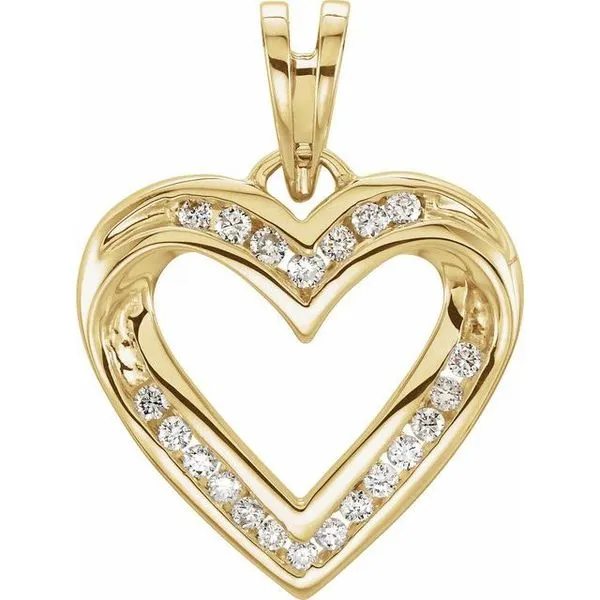 Heart Pendant James Wolf Jewelers Mason, OH
