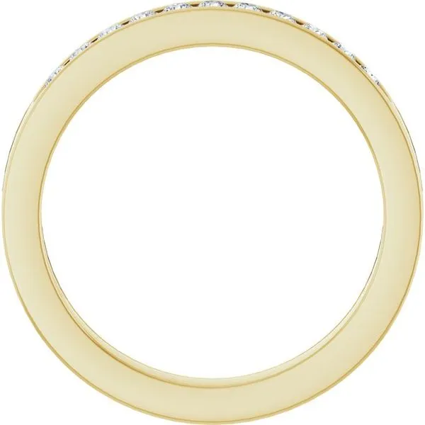 Channel-Set Eleven-Stone Anniversary Band Image 2 L & L jewelers Scarborough, ME