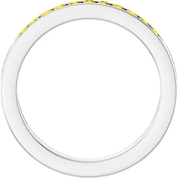 Channel-Set Eleven-Stone Anniversary Band Image 2 Grayson & Co. Jewelers Iron Mountain, MI