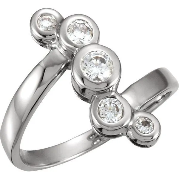 Bezel-Set Right Hand Ring Woelk's House of Diamonds Russell, KS