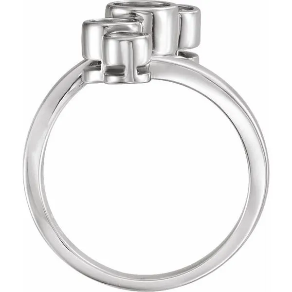 Bezel-Set Right Hand Ring Image 2 Cherry Street Jewelers Tulsa, OK