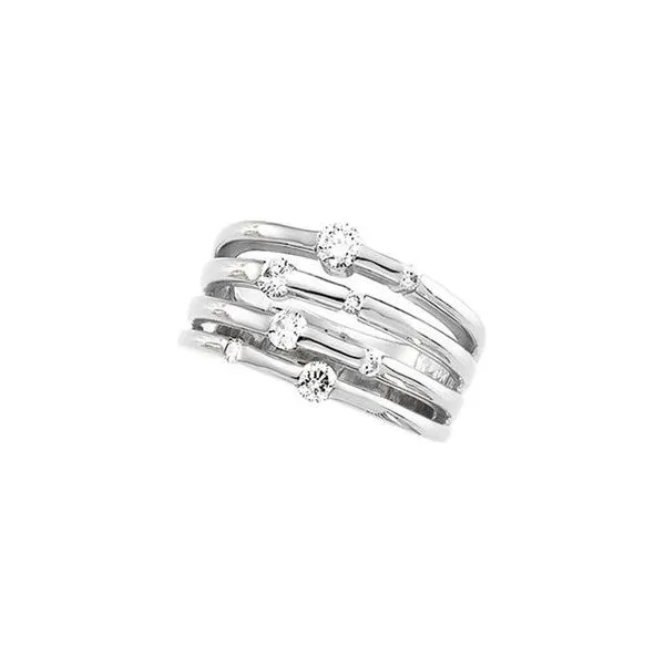 Accented Right Hand Ring Long Jewelers Chesapeake, VA