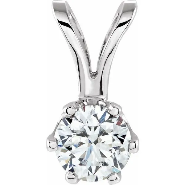 Solitaire Necklace Hopman Jewelers Elkhart, IN