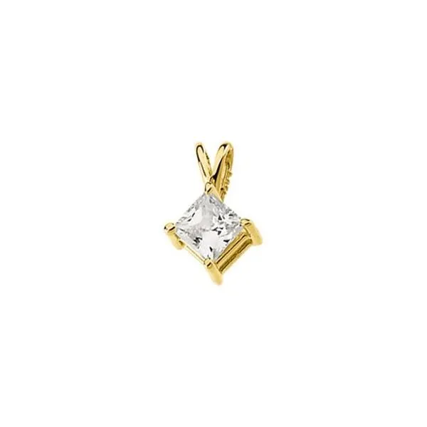 Solitaire Pendant M. J. Thomas Jewelers, Ltd. Stratford, CT