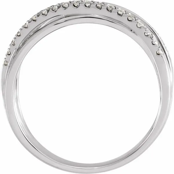 Criss-Cross Ring Image 2 Jewelry Design Studio Jensen Beach, FL