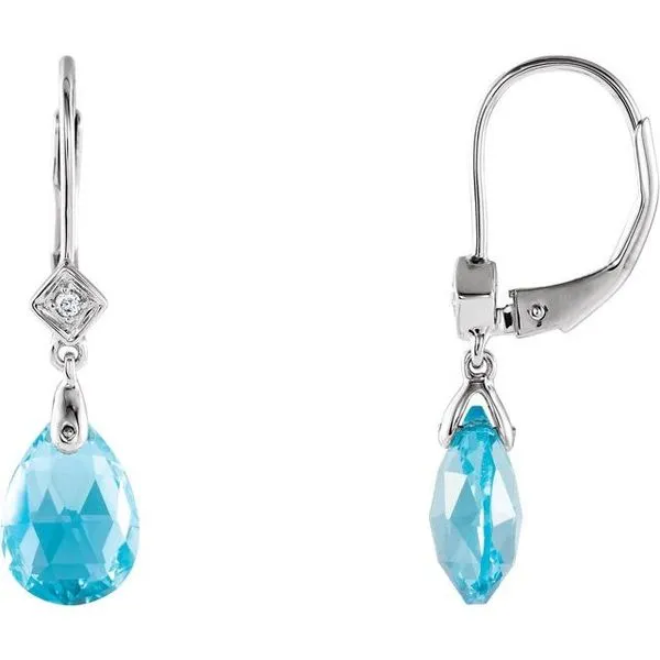 Accented Briolette Earrings J. Meredith Jewelers Delafield, WI