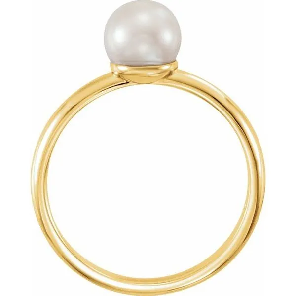 Pearl Ring Image 2 Rasmussen Jewelers Spanish Fork, UT
