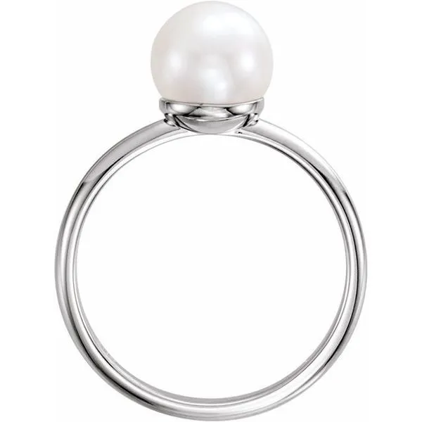 Pearl Ring Image 2 Rasmussen Jewelers Spanish Fork, UT