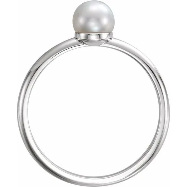 Pearl Ring Image 2 Hopman Jewelers Elkhart, IN