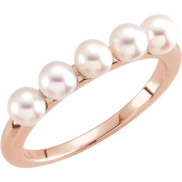 Stackable Pearl Ring Linwood Custom Jewelers Linwood, NJ