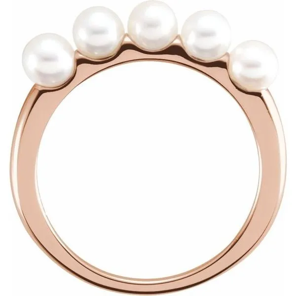 Stackable Pearl Ring Image 2 Long Jewelers Chesapeake, VA