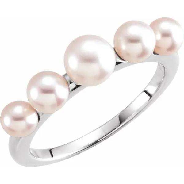 Stackable Pearl Ring Long Jewelers Chesapeake, VA