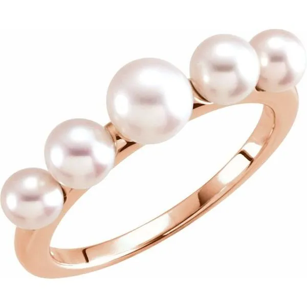 Stackable Pearl Ring Becky Beck's Jewelry DeKalb, IL