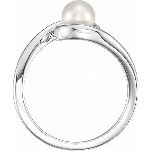 Pearl Freeform Ring Image 2 Hopman Jewelers Elkhart, IN
