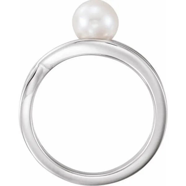 Pearl Ring Image 2 Milan's Jewelry Inc Sarasota, FL
