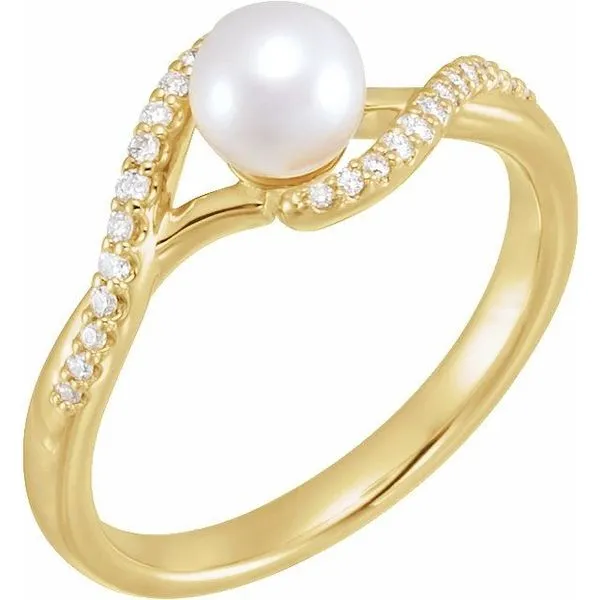 Pearl Bypass Ring Holly's Jewelry Mountain Home, AR