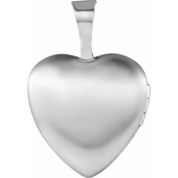 Cross & Heart Locket Image 3 Mendham Jewelers Mendham, NJ