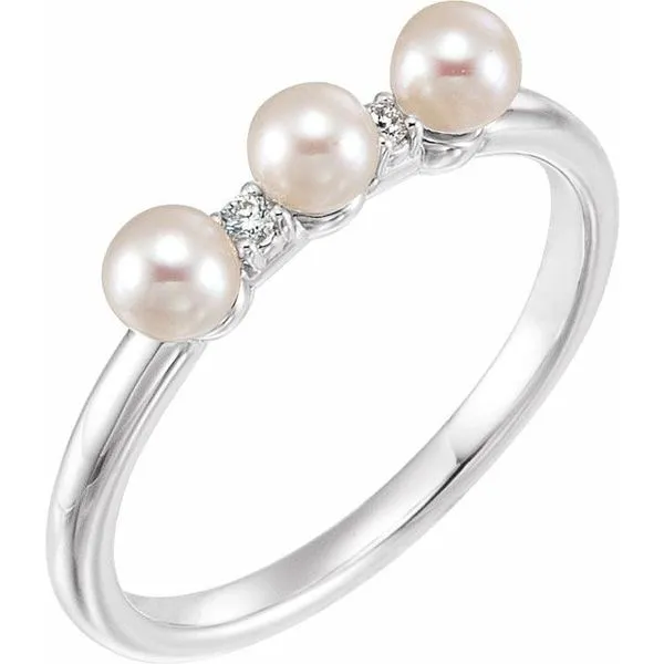 Stackable Pearl Ring Jerald Jewelers Latrobe, PA