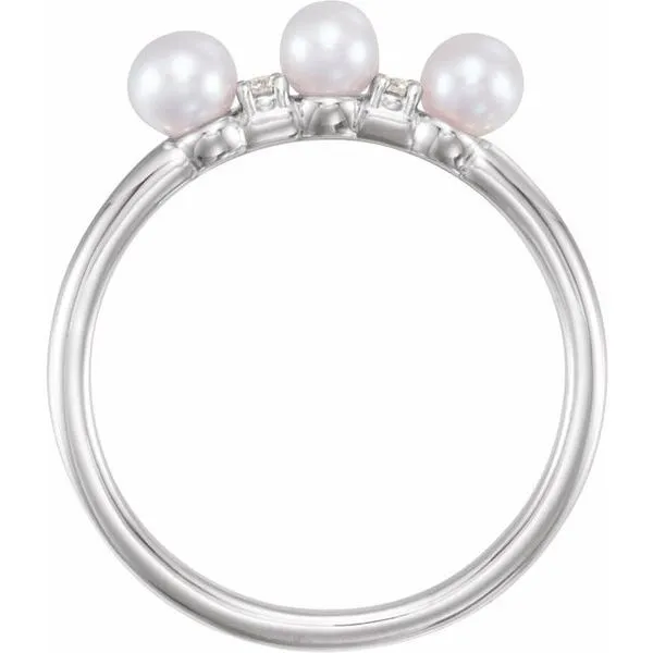 Stackable Pearl Ring Image 2 Atlanta West Jewelry Douglasville, GA