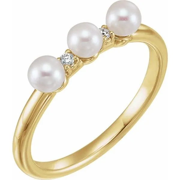 Stackable Pearl Ring Hopman Jewelers Elkhart, IN