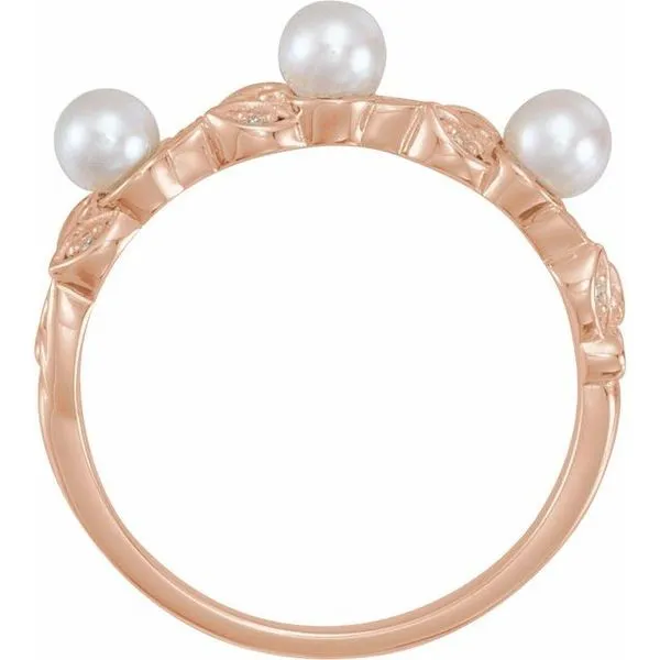 Stackable Pearl Ring Image 2 Bauble Patch Jewelers Comstock Park, MI