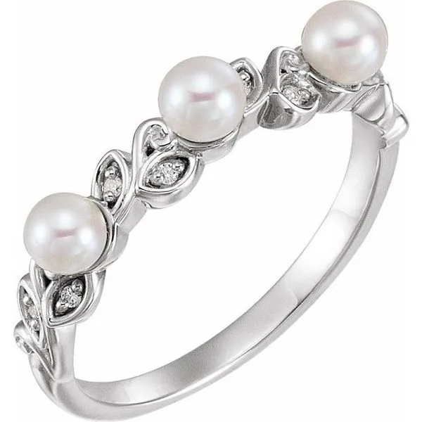 Stackable Pearl Ring Jerald Jewelers Latrobe, PA