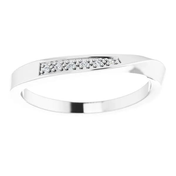 Stackable Wave Ring Image 3 Hopman Jewelers Elkhart, IN