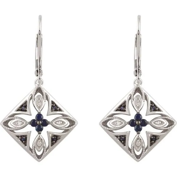 Vintage-Inspired Earrings Image 2 J. Meredith Jewelers Delafield, WI