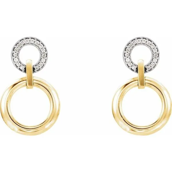 Accented Geometric Earrings Image 2 Holly's Jewelry Mountain Home, AR