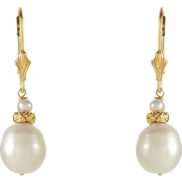Pearl Earrings Image 2 J. Meredith Jewelers Delafield, WI