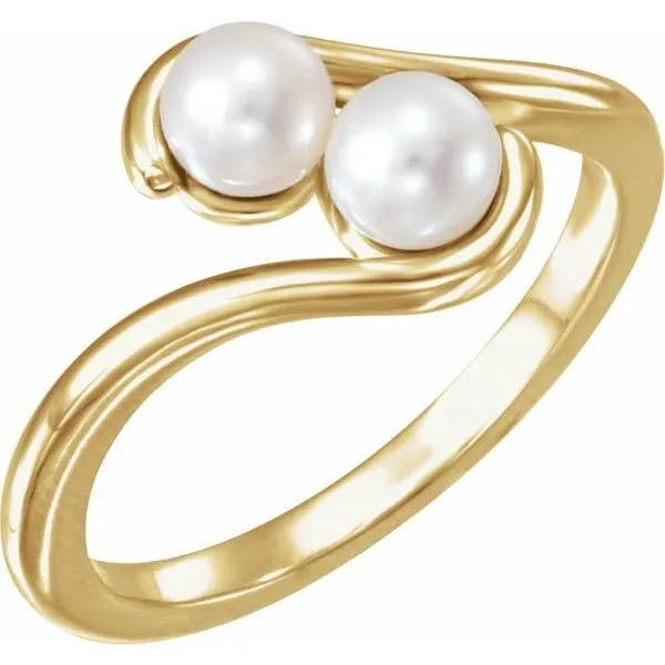 Two-Stone Pearl Ring Long Jewelers Chesapeake, VA