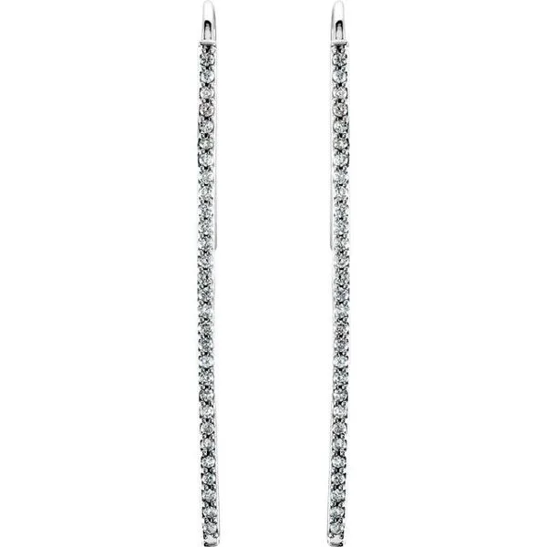 Bar Earrings Image 2 Hopman Jewelers Elkhart, IN