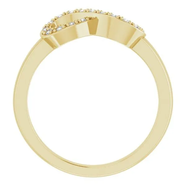 Infinity-Inspired Ring Image 2 Arnold's Jewelry and Gifts Logansport, IN