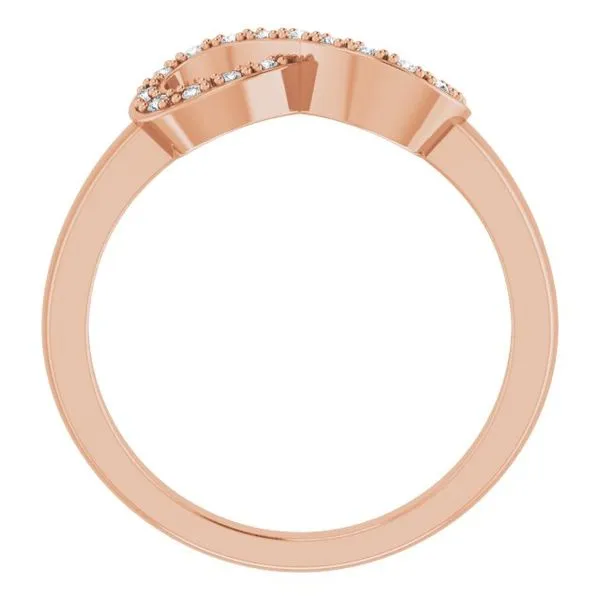 Infinity-Inspired Ring Image 2 Long Jewelers Chesapeake, VA