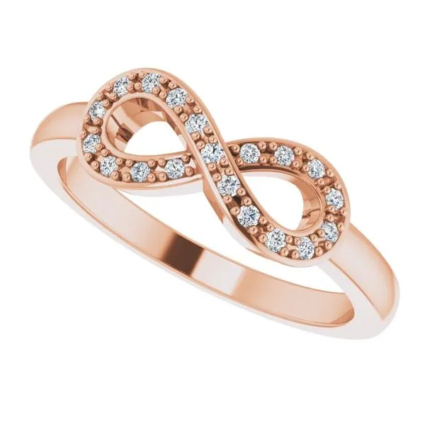 Infinity-Inspired Ring Image 5 Scirto's Jewelry Lockport, NY