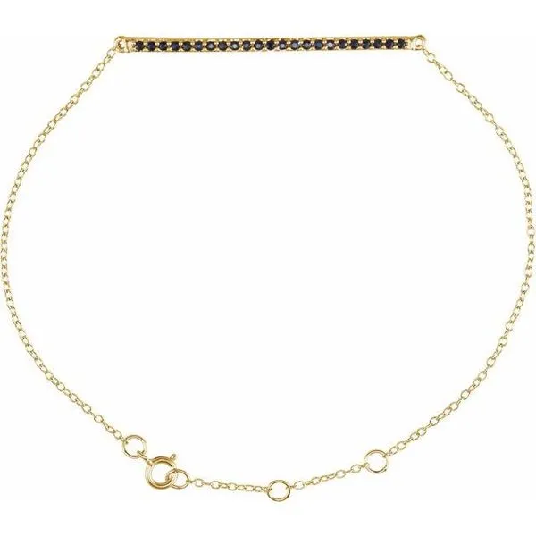 Accented Bar Bracelet Scirto's Jewelry Lockport, NY
