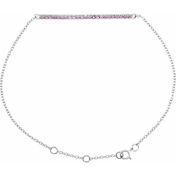 Accented Bar Bracelet Long Jewelers Chesapeake, VA